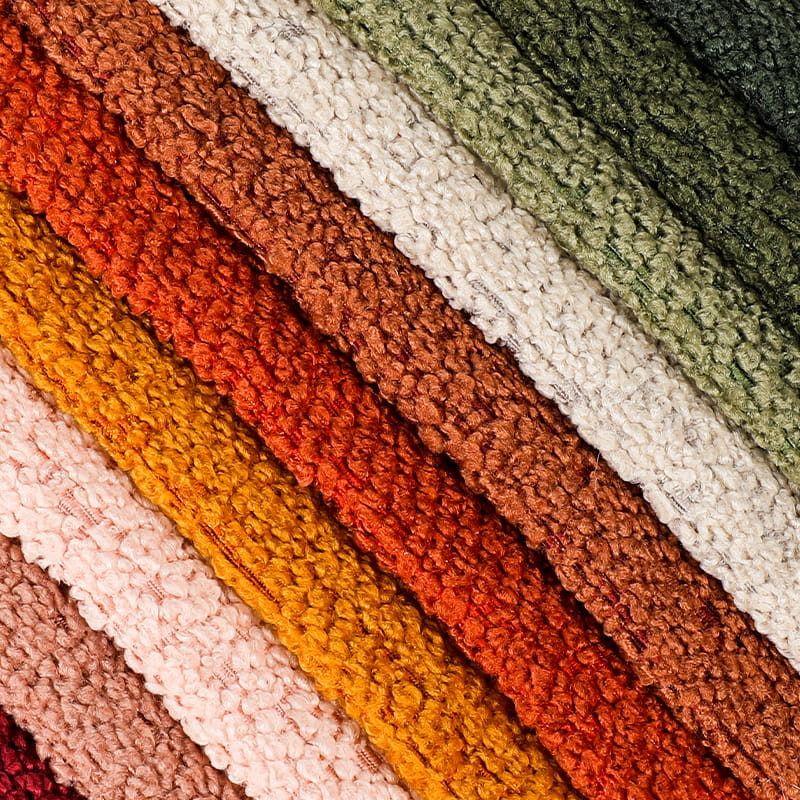 Tissu canapé à ours en peluche boucle