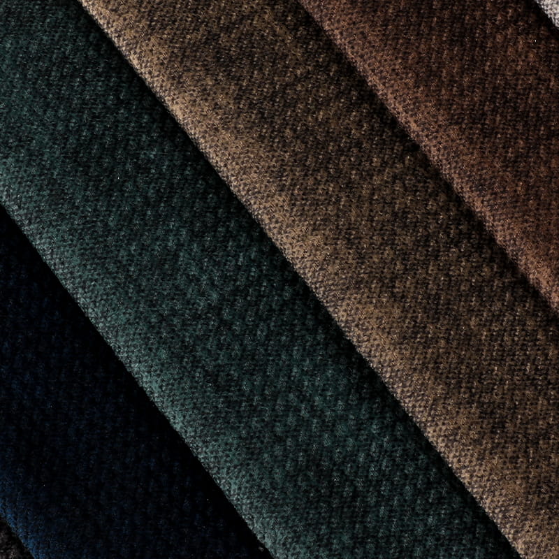 Tissu imprimé de meubles de canapé à touche doux