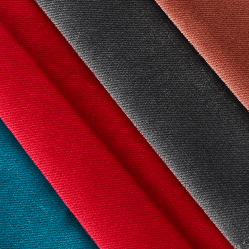 Tissu de meubles de canapé en velours à serre-serre